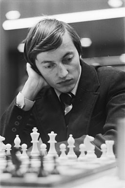 Anatoly Karpov à Tilburg en 1977