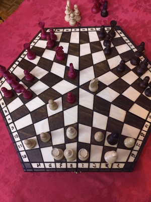 Jeu d'échecs à trois